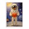 Stupell Industries Astronaut Holding Heart Framed Giclee, design by Angie Hawke